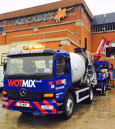 WOTMIX – 3m3 Mini Mix Concrete Manchester